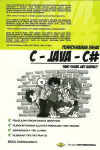 Pemrograman dasar C-java-C#: yang susah jadi mudah