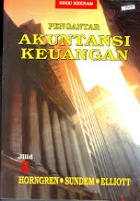Pengantar akuntansi keuangan: jilid 2, edisi 6