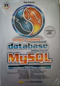 Belajar otodidak membuat database menggunakan MySQL