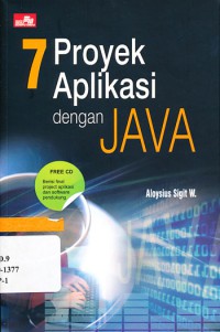 7[Tujuh] proyek aplikasi dengan java