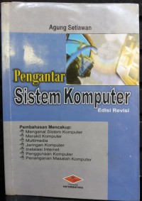 Pengantar sistem komputer