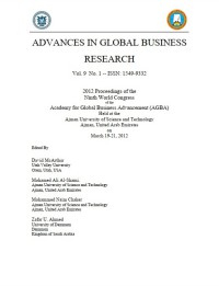 Advances in global business research, Vol. 9 No. 1, 2012 proceedings of the ninth world congress