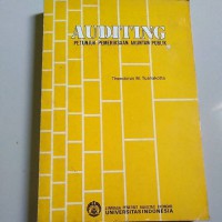 Auditing: petunjuk pemeriksaan akuntan publik, edisi 3
