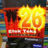 26 [Dua puluh enam] efek teks profesional photoshop cs