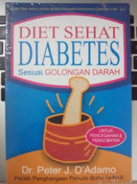 Diet sehat diabetes sesuai golongan darah