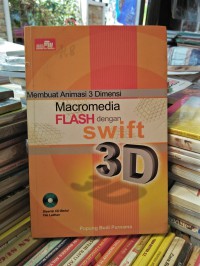 Membuat animasi 3 Dimensi Macromedia Flash dengan SWIFT 3D