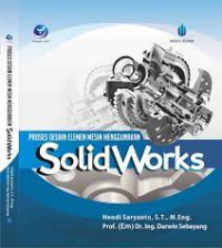 Proses desain elemen mesin menggunakan solidworks