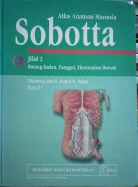 Atlas anatomi manusia sobotta: batang badan, panggul, ekstremitas bawah: jilid 2, edisi 21