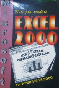 Belajar sendiri microsoft excel 2000