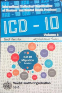 International statistical classification of diseases and related health problems: Alphabetical index, volume 3, 10th revision, 5th edition