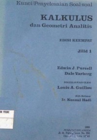 Kunci/penyelesaian soal-soal kalkulus dan geometri analitis